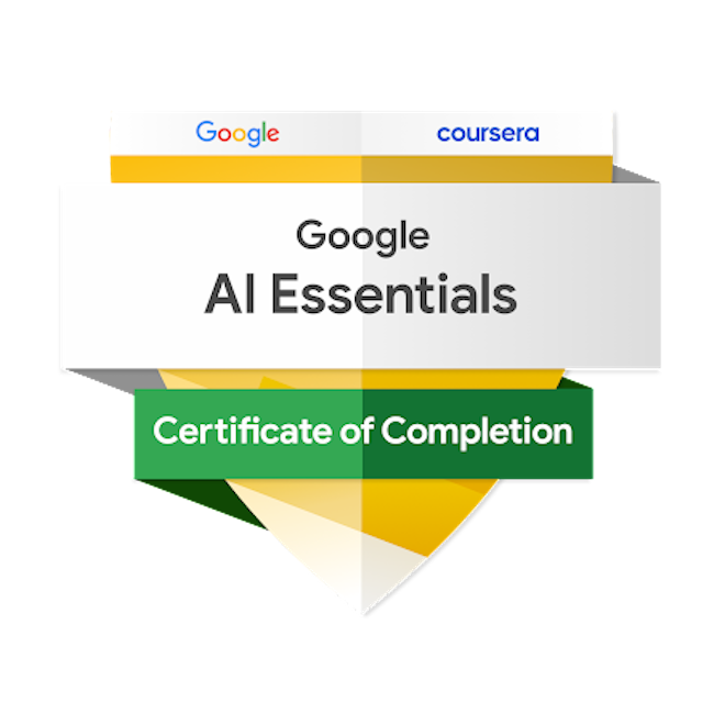 Google AI Essentials Specialization